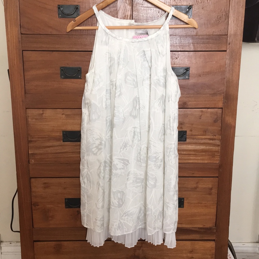 cat mini white fancy dress